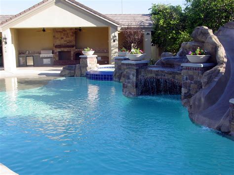 Luxury Swimming Pool Design Gallery Island Style Pools Custom Pool