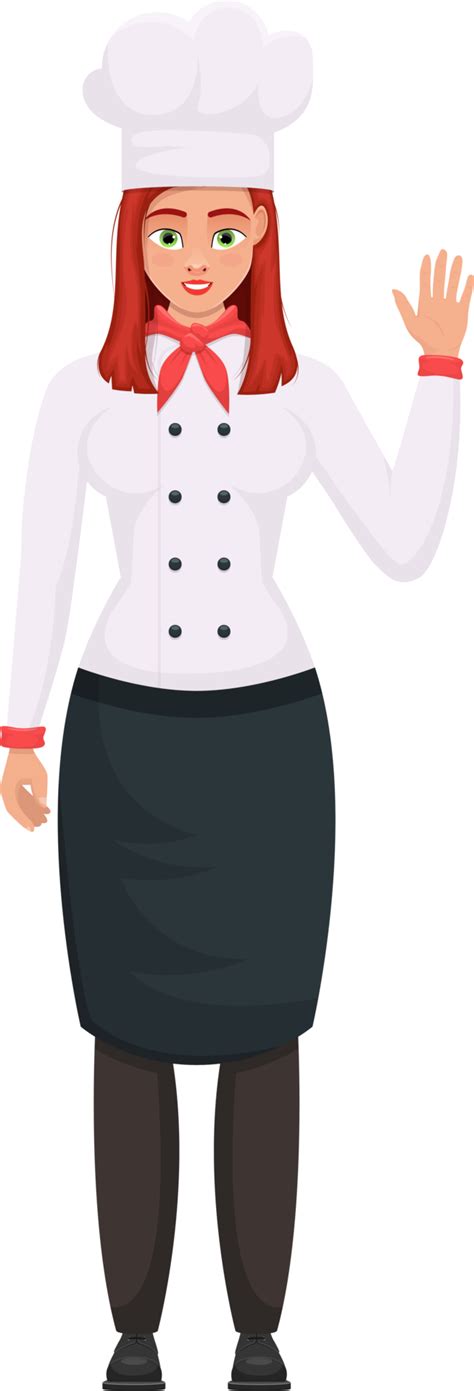 Chef Woman Clipart Design Illustration 9381240 PNG