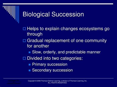 Ppt Biological Succession Powerpoint Presentation Free Download Id