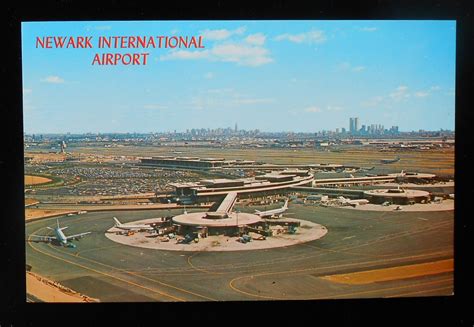 1960s Newark International Airport Airplanes Nyc World Trade Center