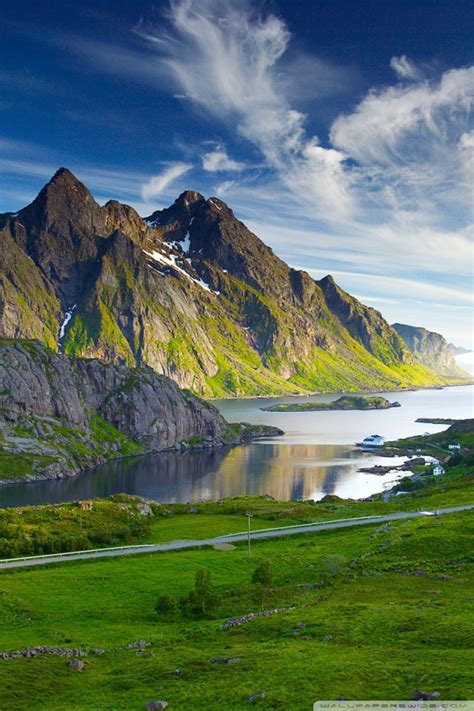 Tons of awesome mountains landscape 4k wallpapers to download for free. Nordic Landscape Ultra HD Desktop Background Wallpaper for ...