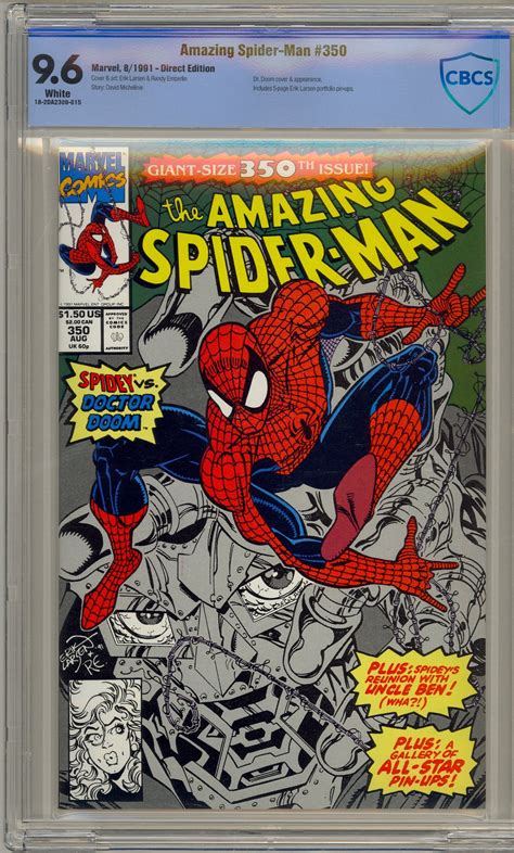 Amazing Spider Man 350 1991 Dr Doom Jackal Relic Comics