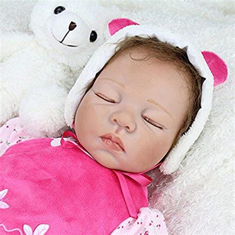 Charex Lifelike Sleeping Reborn Baby Dolls 22 Inch Realistic Reborn