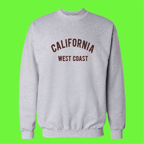 California West Coast Sweatshirt Superteeshops