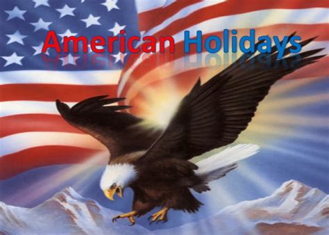 American Holidays Ppt Presentation