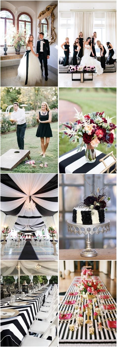 45 Black And White Wedding Ideas To Love Deer Pearl Flowers