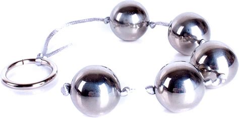 stainless steel anal beads plug heavy metal kegel ball vagina tighten trainer ball