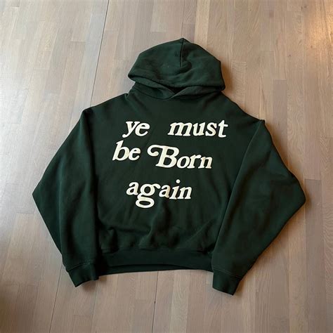 cactus plant flea market ye must be born again cpfm hoodie grailed