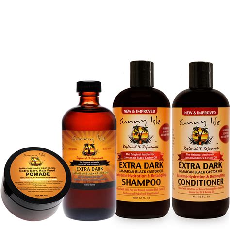 Made with natural hair growth ingredients for improving your hair growth rate or thickness and condition. Sunny Isle NEW and IMPROVED EXTRA DARK Jamaican Black ...
