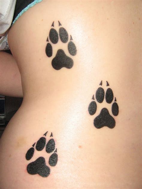 See more ideas about tattoos for women, print tattoos, pawprint tattoo. Paw Print Tattoos | New Tattoos