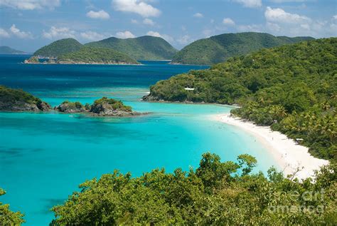 View Of Trunk Bay On St John United States Virgin Islands Photograph