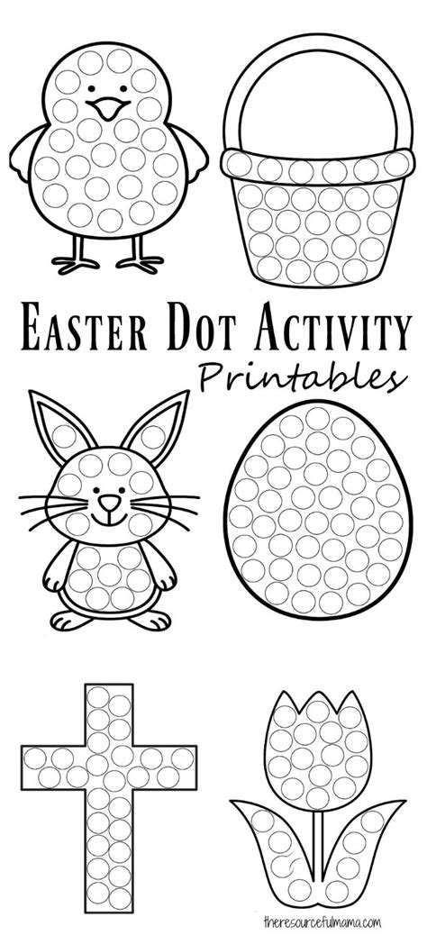 Easter Printable Worksheets Preschool