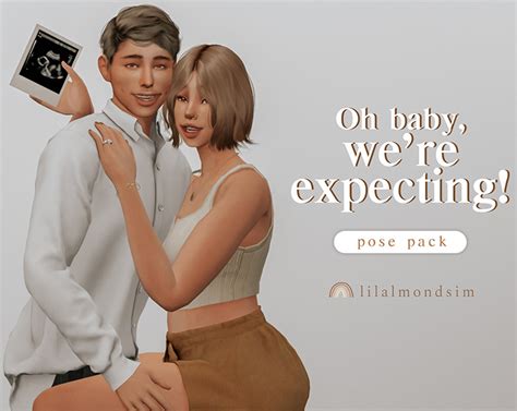 We Are Pregnant Couple Pose Pack Patreon Sims 4 Couple Poses Images