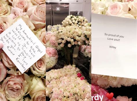 Kylie Jenner Sent Hundreds Of Flowers After Her Daughters Birth Including 443 Roses From