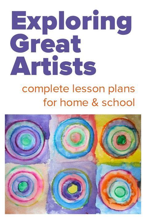 History Art Famous Artists Lesson Plans 46 Ideas For 2019 In 2020 With