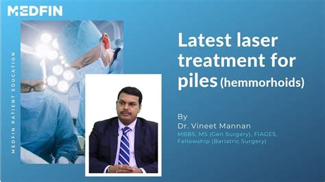 Piles Minimally Invasive Laser Treatment For Piles Oasis Medical