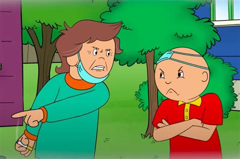 Caillou The Grownup Shows The Terrifying Future Of A Spoiled Child