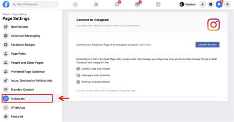 How To Connect Facebook Page With Instagram Account Codecanyon Help