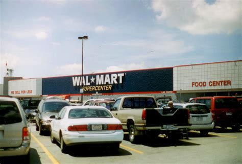 Wal Mart Supercenter Bentonville Arkansas Circa 2002 This Is The