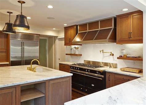 I searched for this on bing.com/images. Brown Kitchen Hood - Transitional - Kitchen | White ...