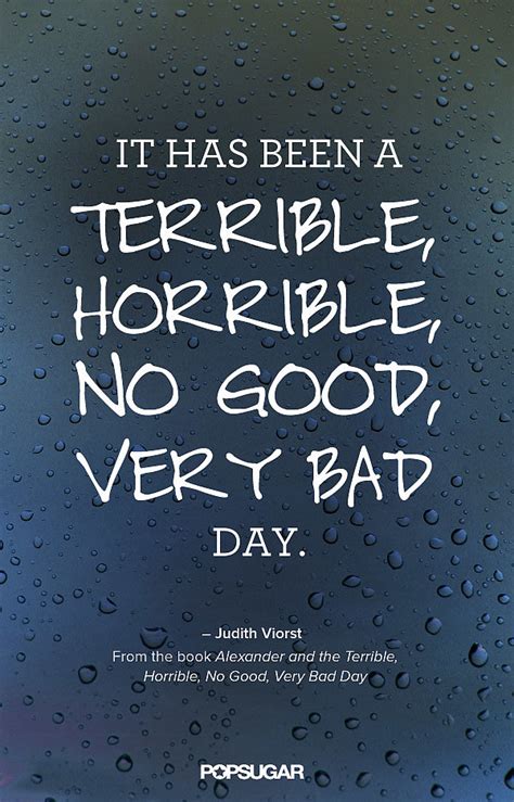 Alexander And The Terrible Horrible No Good Very Bad Day 23 Of Our