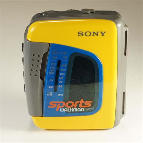 Sony Walkman Wm Fs191 Yellow Sports Portable Cassette