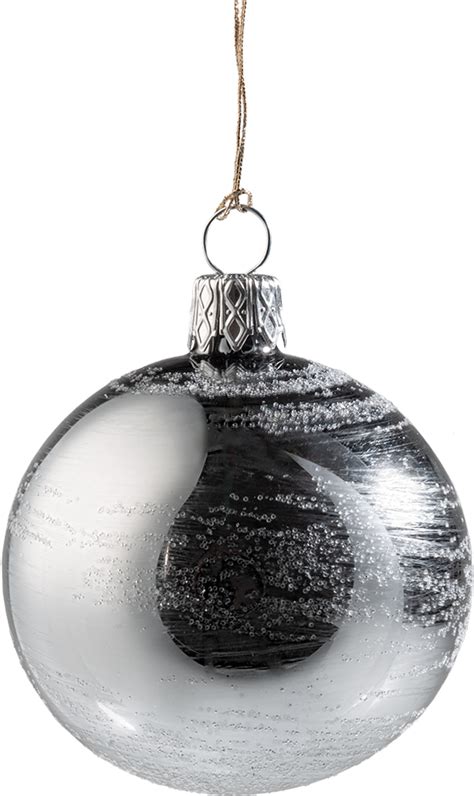 Silver Christmas Ornaments Png Clipart Png Mart