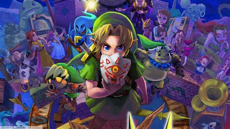 The Legend Of Zelda The Legend Of Zelda Majoras Mask Video Games Nintendo Link Wallpapers