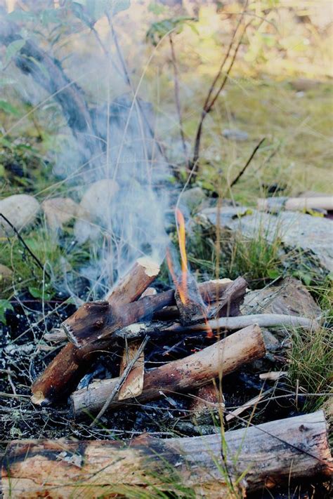 Campfire Stock Photo Containing Fire And Campfire Nature Photos
