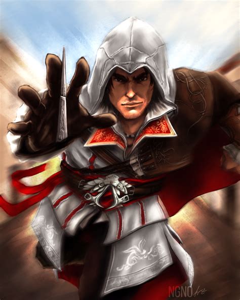 Ezio Fan Art By Ngenoart On Deviantart