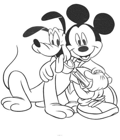 His pants, hat, and gloves make him look foolish and dumb, yet he looks cute and never misses an opportunity to keep everyone happy. Learning Through Mickey Mouse Coloring Pages