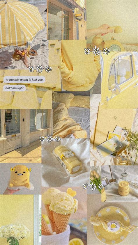 Pastel Yellow Aesthetic Wallpaper 🐣 Iphone Wallpaper Yellow Yellow