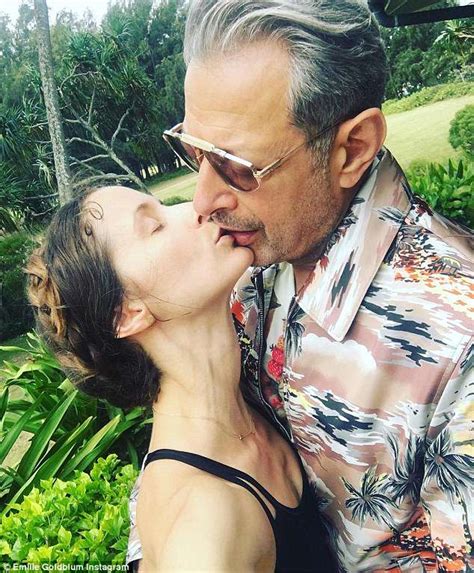 Jeff Goldblum Displays His Toned Physique During Vacation With Wife Emilie In Hawaii