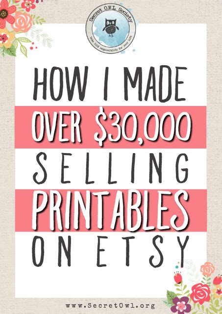 Top Selling Printables On Etsy