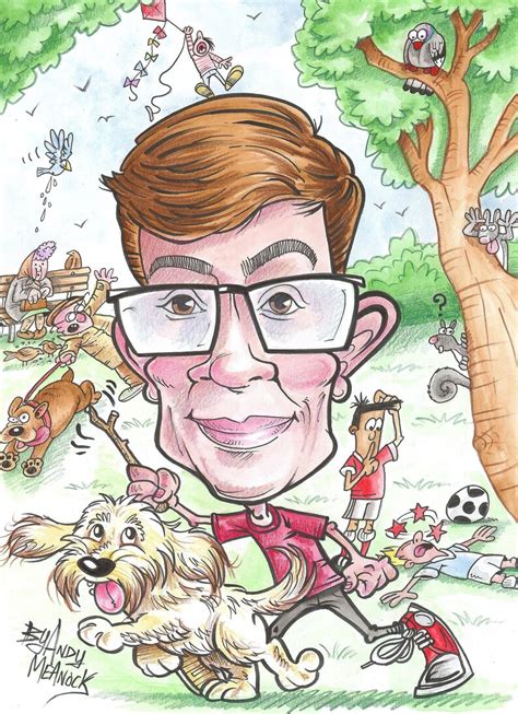 Personalised Caricatures And Cartoon Portraits Done From Etsy Uk