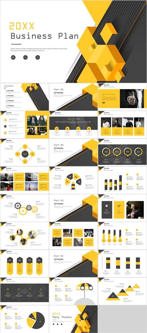 17 Best Of Yellow And Gray Powerpoint Templates Nice Mockup