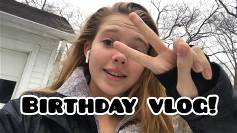 Birthday Vlog Youtube