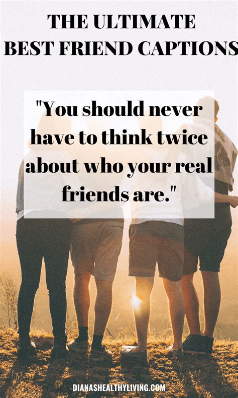 100 Best Friend Captions And Bestie Quotes Dianas Healthy Living