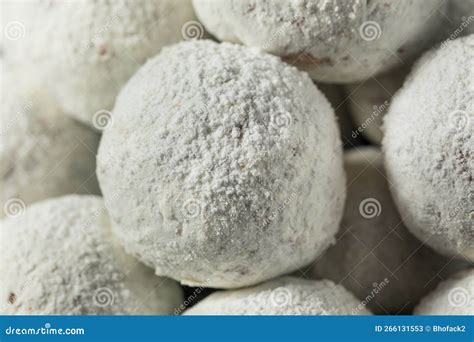 Homemade Sweet Powdered Donut Holes Stock Image Image Of Donut