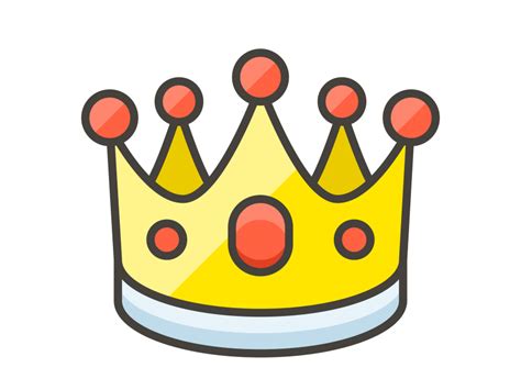 Crown Emoji Icon Png Transparent Emoji