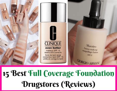15 Best Foundation Full Coverage Long Lasting Drugstore Reviews In 2020