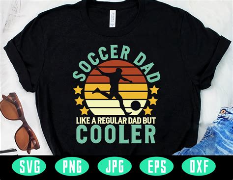 Soccer Dad Svg Funny Coach Or Player Fathers Day T Etsy
