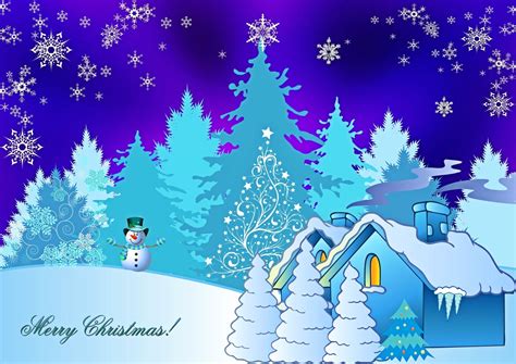 Christmas Winter Wonderland Hd Wallpaper Background Image 2000x1414