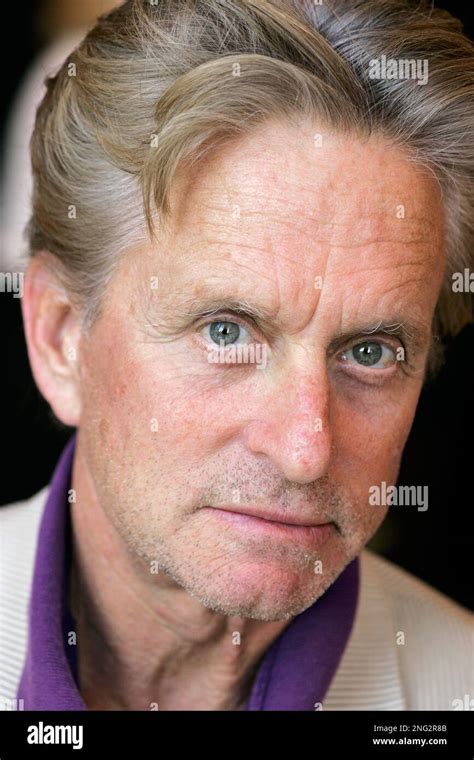 Actor Michael Douglas Poses For A Portrait During The Toronto