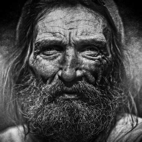 Take Time To Look Straight Into The Striking Face Of Homeless Photo