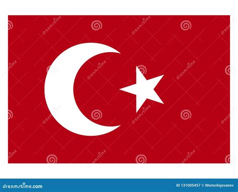 Flag Of Ottoman Empire Royalty Free Stock Photography Cartoondealer
