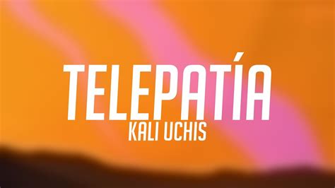 Telepat A Kali Uchis Lyrics Video Youtube