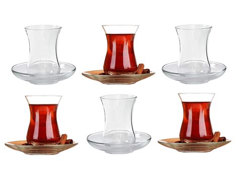 Buy Turkish Tea Glasses Cups Saucers Set Set Of Turkish Arabic Tea