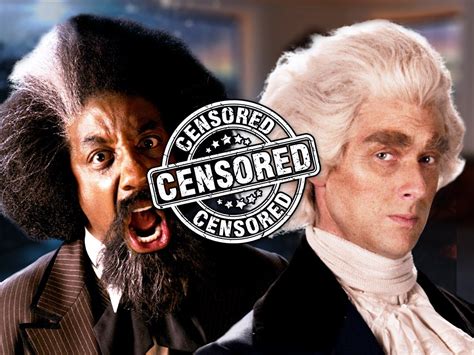 Frederick Douglass Vs Thomas Jefferson - CENSORED - Frederick Douglass vs Thomas Jefferson - Epic Rap Battles of