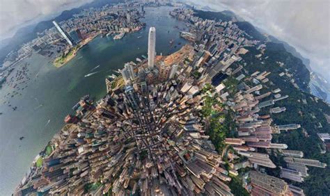 I Have Seen The Whole Of The Internet Aerial View Of Hong Kong